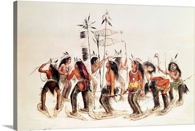 The Snow-Shoe Dance: To Thank the Great Spirit for the First Appearance of Snow
