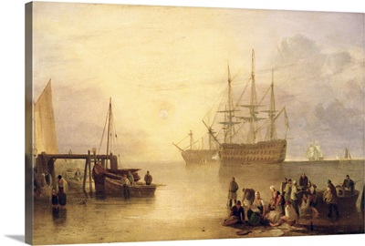 The Sun Rising through Vapour, c.1809