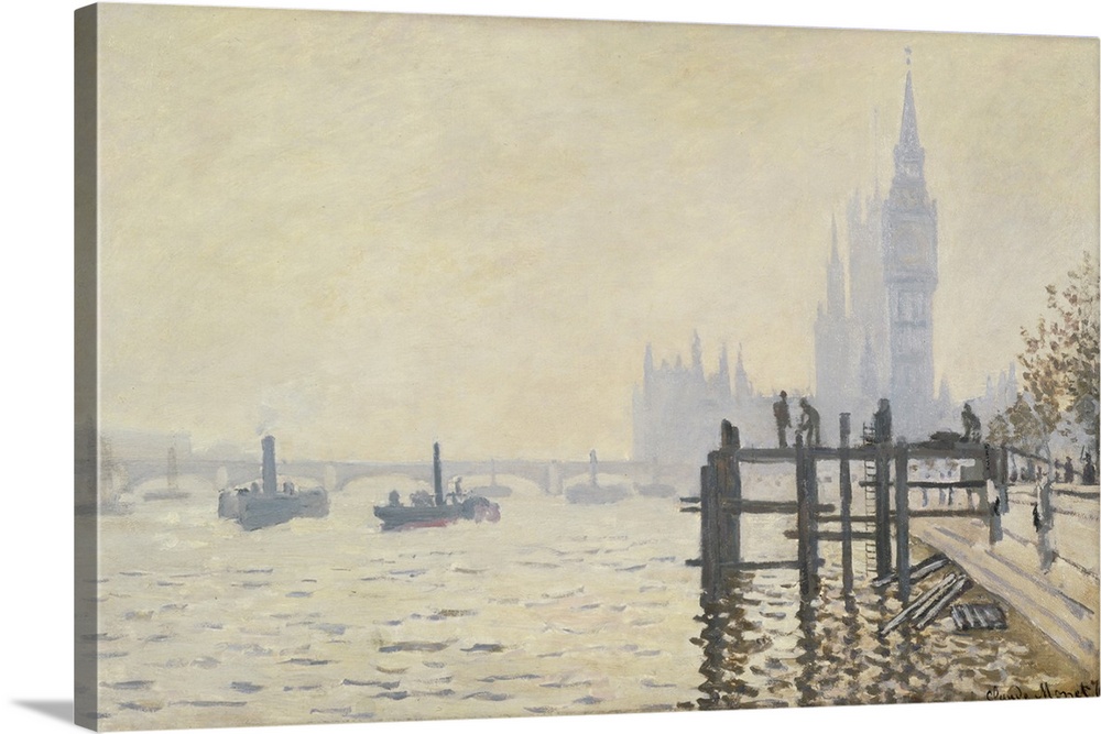 The Thames Below Westminster