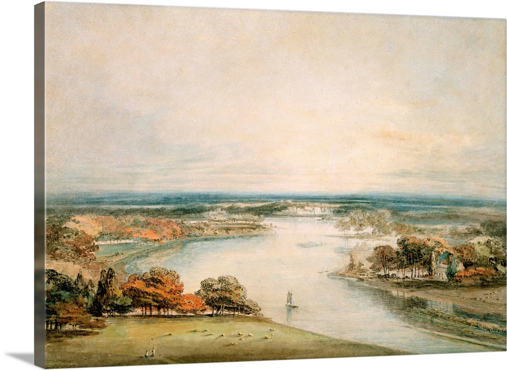AGN49555 Credit: The Thames from Richmond by Joseph Mallord William Turner (1775-1851)Private Collection/ Photo  Agnew's, ...