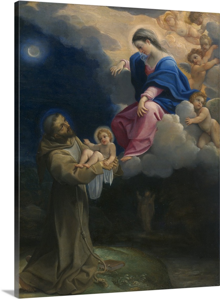 The Vision of Saint Francis, c.1602, oil on copper.