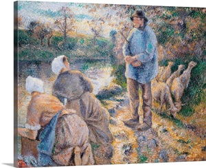The Washerwomen, 1881 image thumbnail