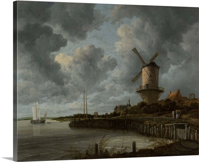The Windmill at Wijk Duurstede, c.1668-70