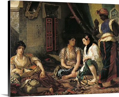 The Women Of Algiers In Their Apartment, 1834