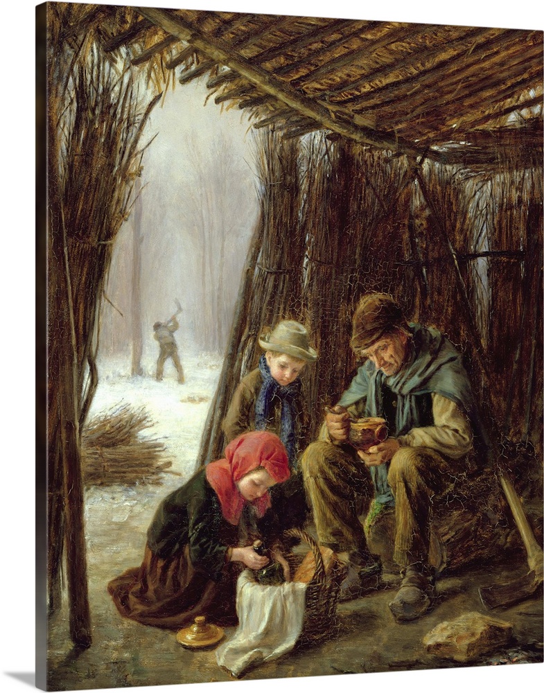 The Woodcutter's Meal, 1873