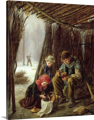 The Woodcutter's Meal, 1873