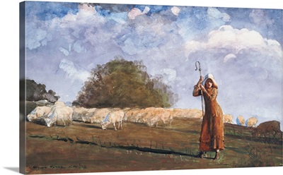 The Young Shepherdess, 1878