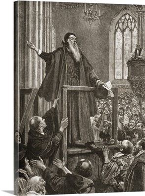 Thomas Cranmer's (1489-1556) last testimony