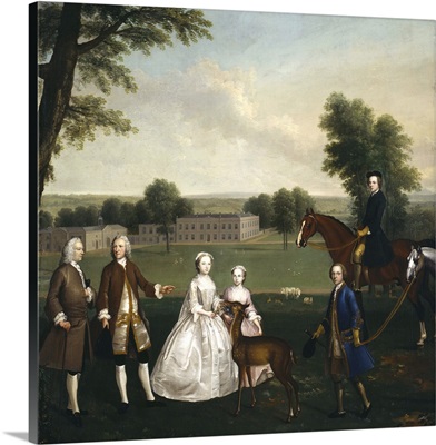 Thomas Lister and Family at Gisburne Park, 1740-41