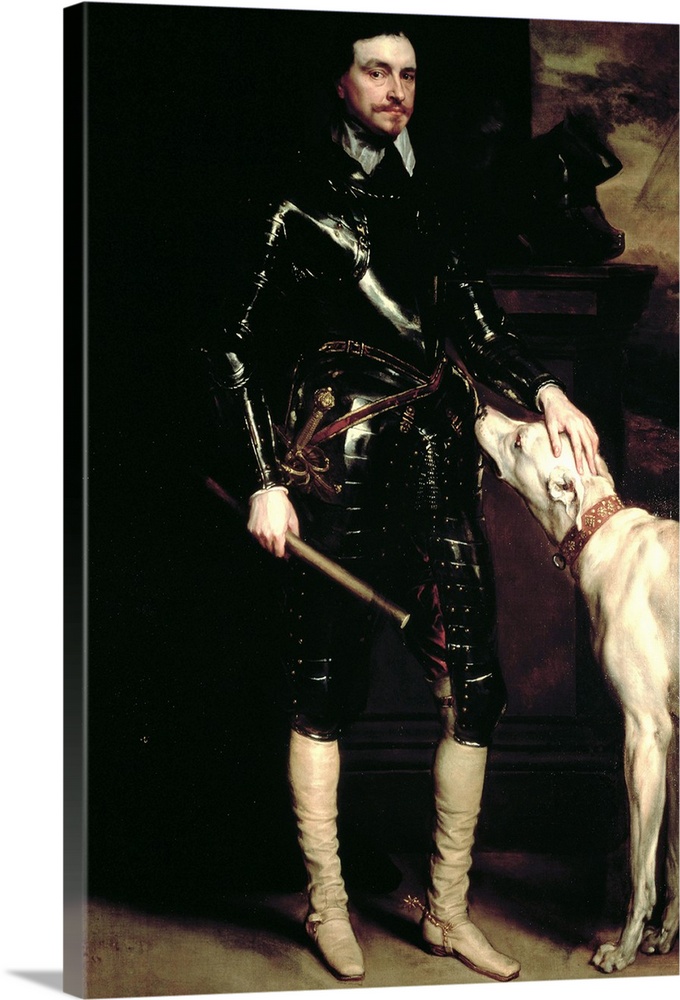 BAL14172 Thomas Wentworth, 1st Earl of Strafford (1593-1641) 1633-6 (oil on canvas)  by Dyck, Sir Anthony van (1599-1641);...
