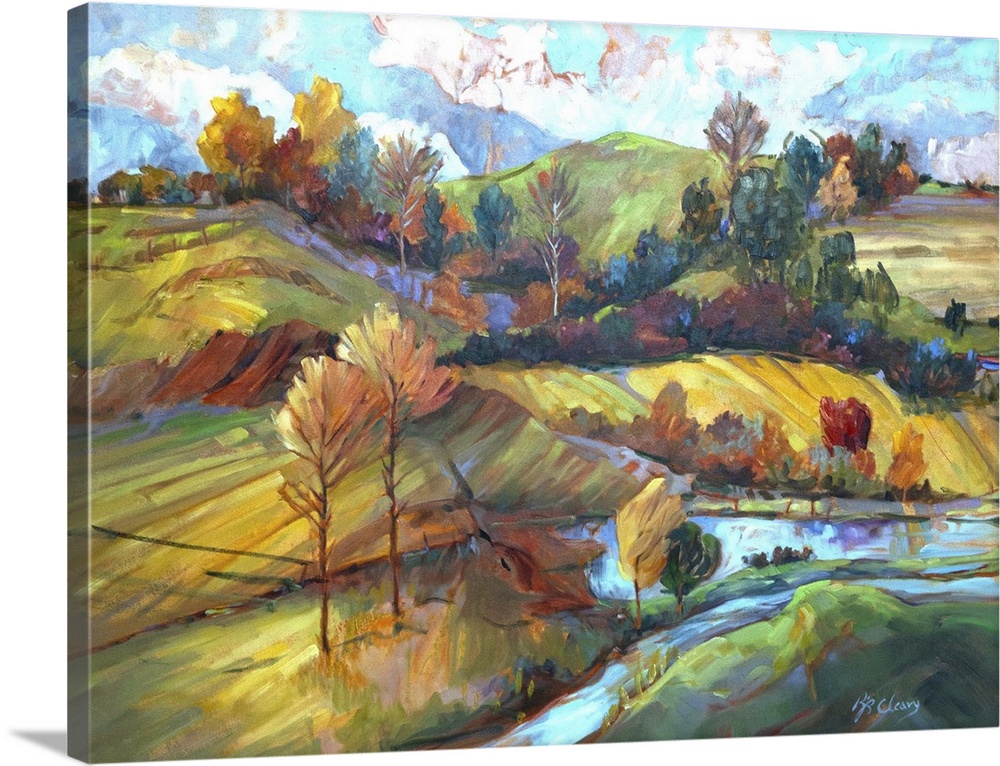 Transitions, c.1980-2000. (Originally oil on canvas.)