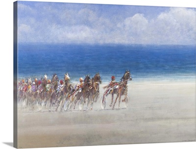 Trotting Races, Lancieux, Brittany, 2014