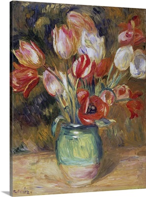 Tulips In A Vase
