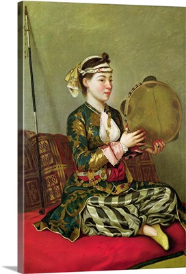 Turkish Woman with a Tambourine