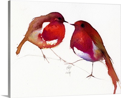 Two Little Ink Birds, 2014
