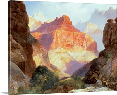 Under the Red Wall, Grand Canyon of Arizona, 1917
