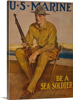 US Marine - Be A Sea Soldier, 1917