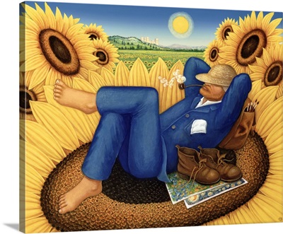 Van Gogh's Sunflowers, 1998