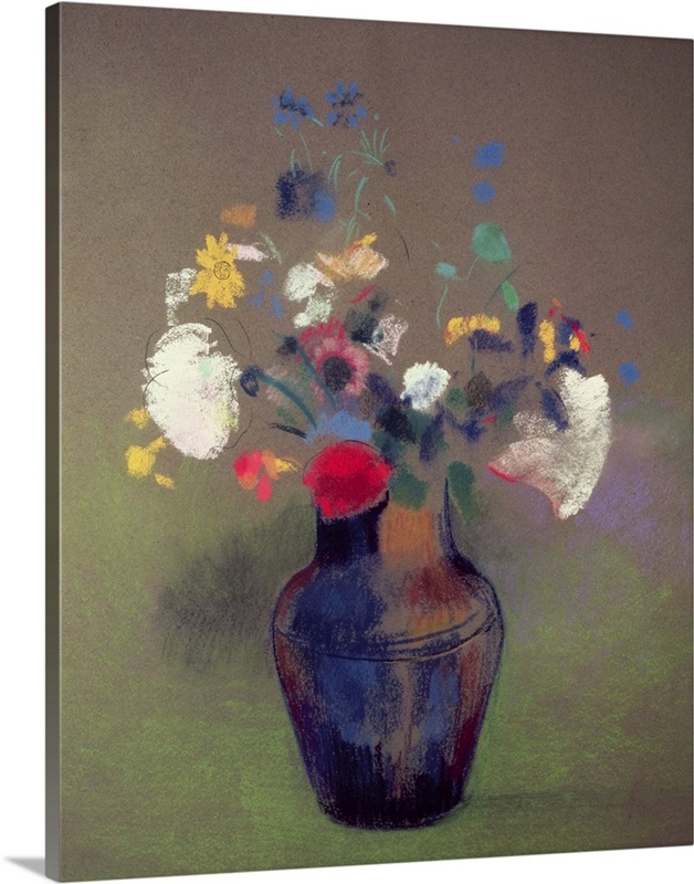 Vase of Flowers Great Big Canvas