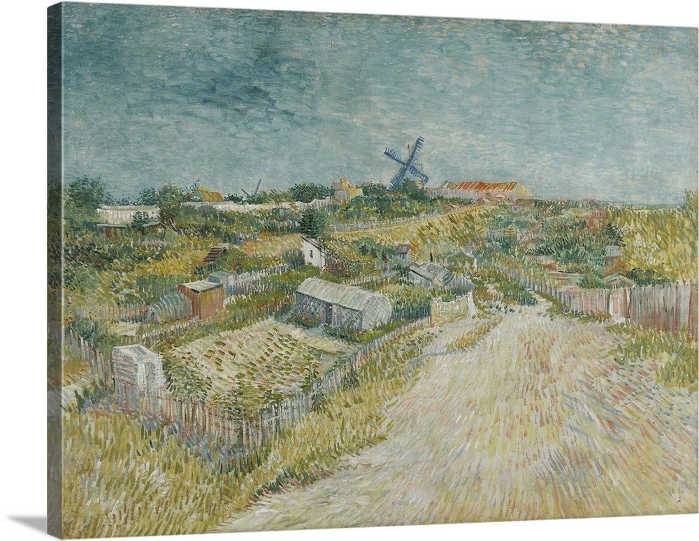 Vegetable Gardens In Montmartre, 1887
