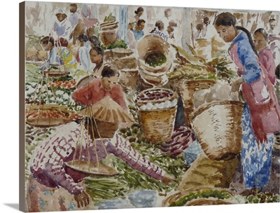 Vegetables, Nampan Market