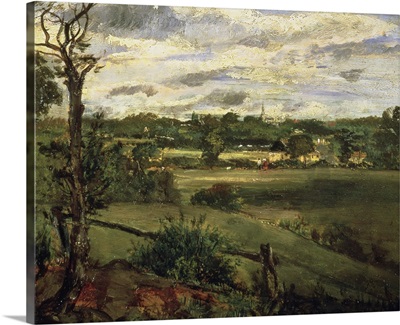 View of Highgate from Hampstead Heath, c.1834