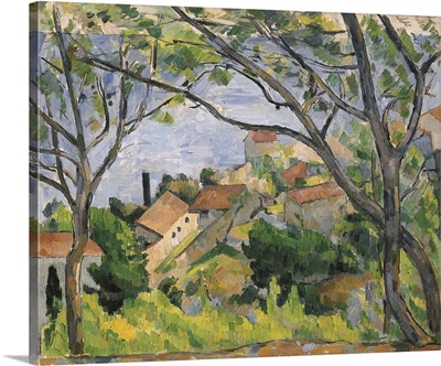 View Of L'Estaque Through The Trees, 1879