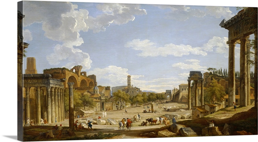 View of the Roman Forum, 1735