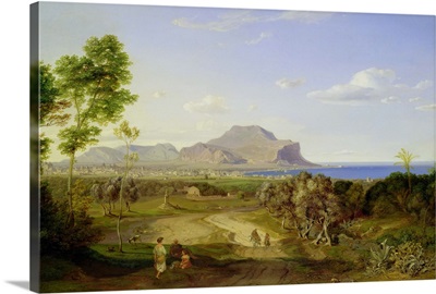 View over Palermo, 1828