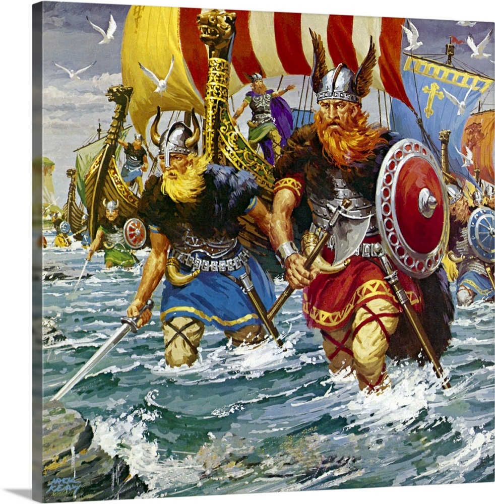 Vikings Wall Art, Canvas Prints, Framed Prints, Wall Peels Great Big