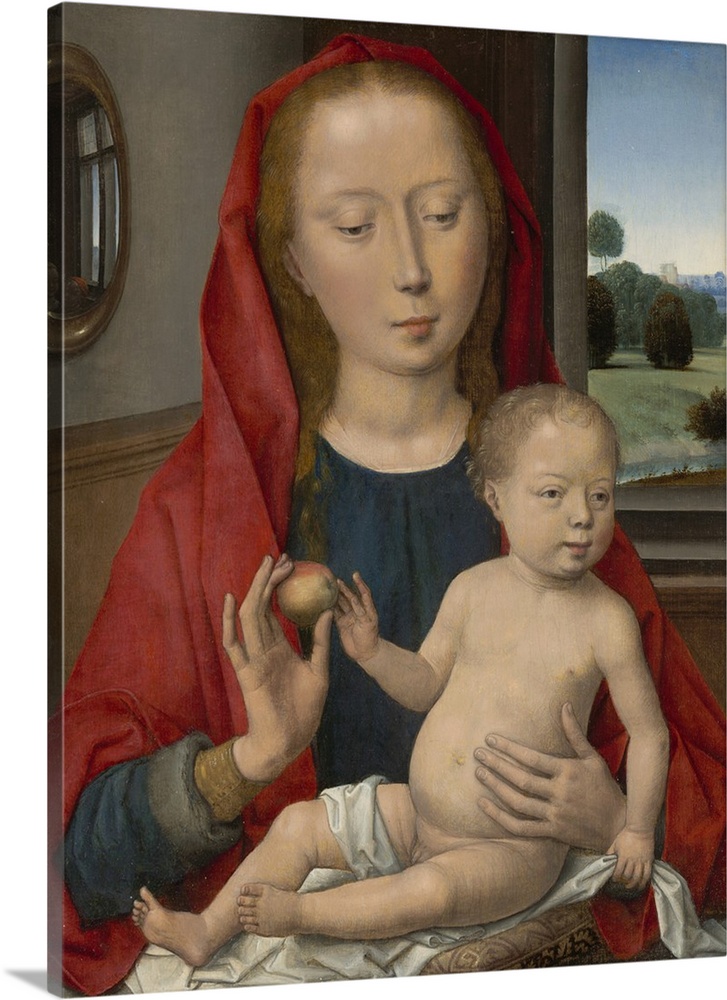 Virgin and Child, 1485-90, oil on panel.