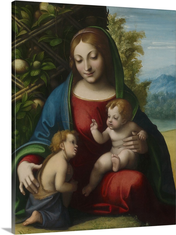 Virgin and Child with the Young Saint John the Baptist, c.1515, oil on panel.
