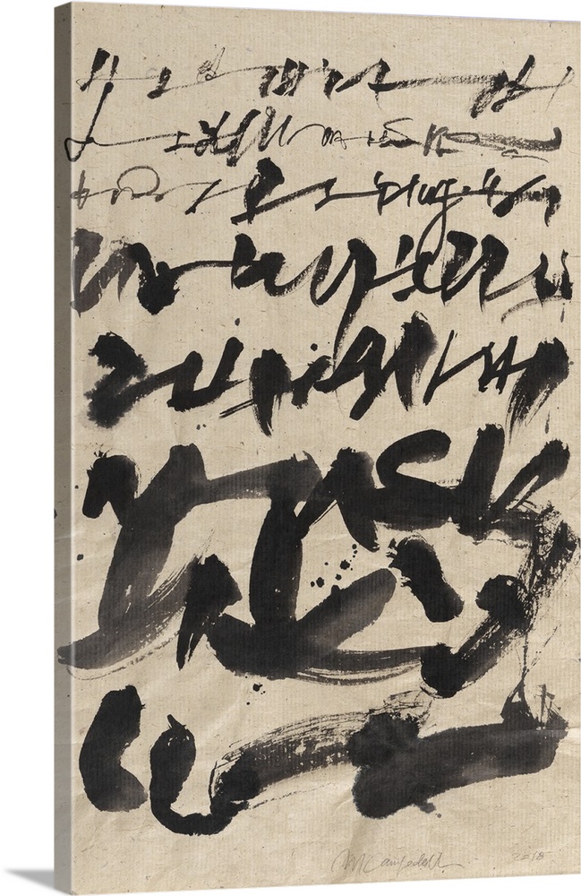 Originally ink on paper.