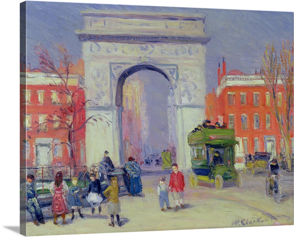 Washington Square Park, c.1908