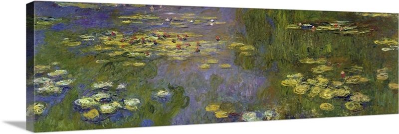 Water Lilies, Detail | Great Big Canvas