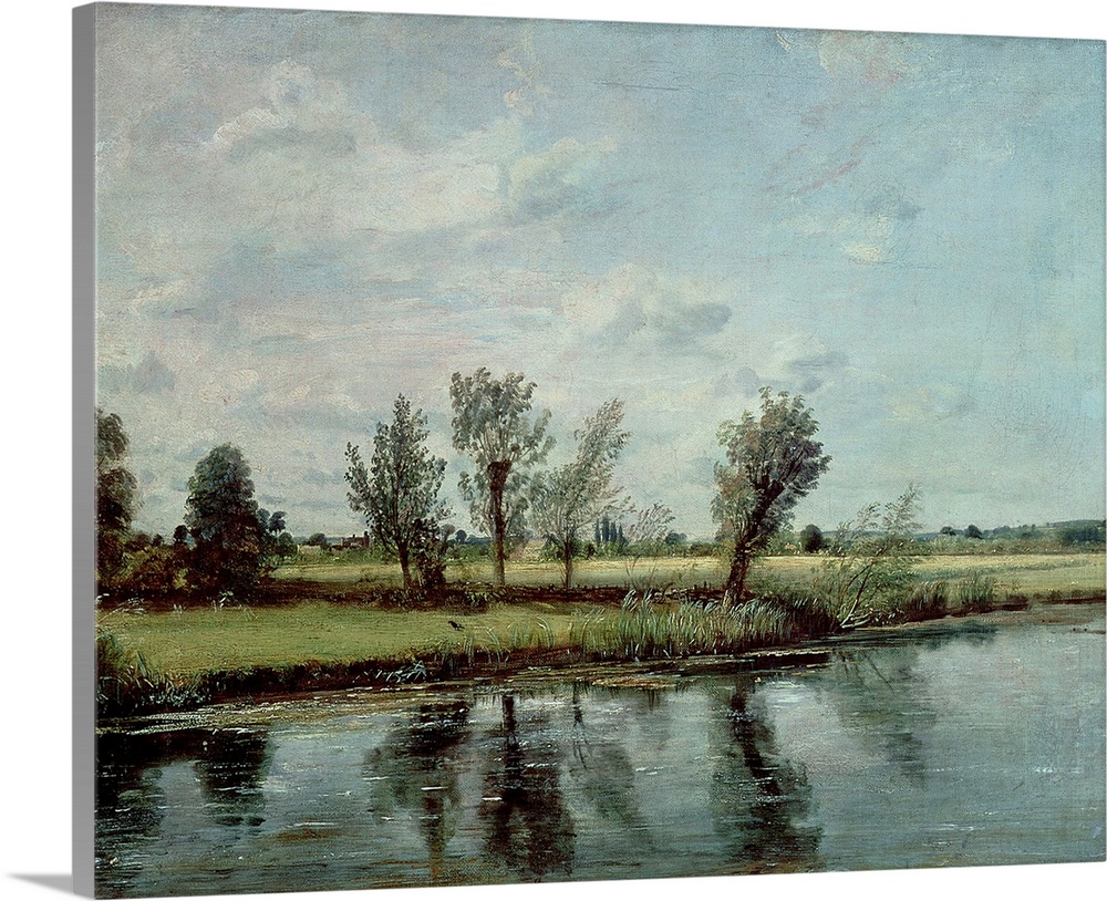 PHD664 Credit: Water Meadows near Salisbury, c.1820 (oil on canvas) by John Constable (1776-1837)Victoria