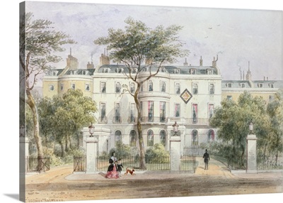 West front of Sir Robert Peel's House in Privy Garden (1788-1850) 1851