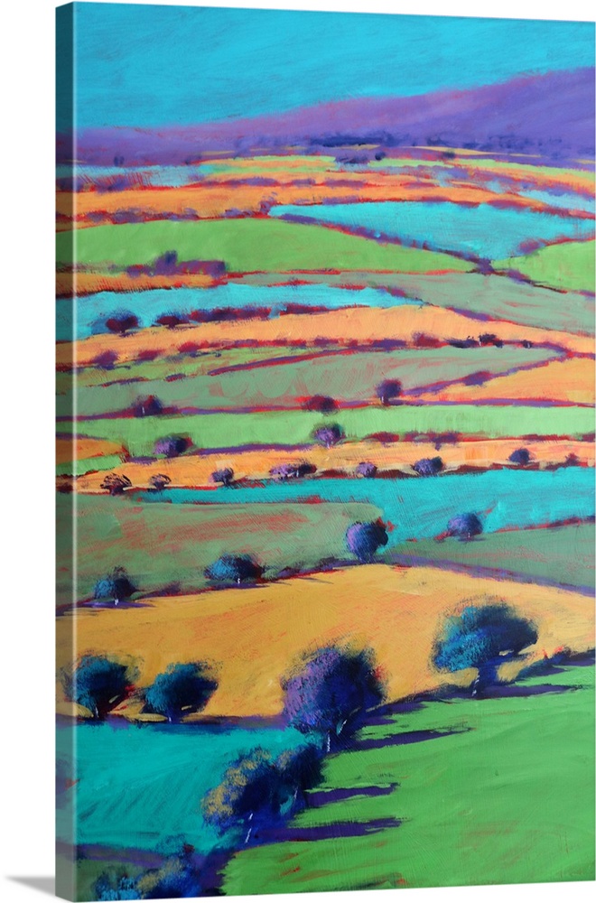 West Malvern #3. (detail), 2024. (Originally acrylic on board.)