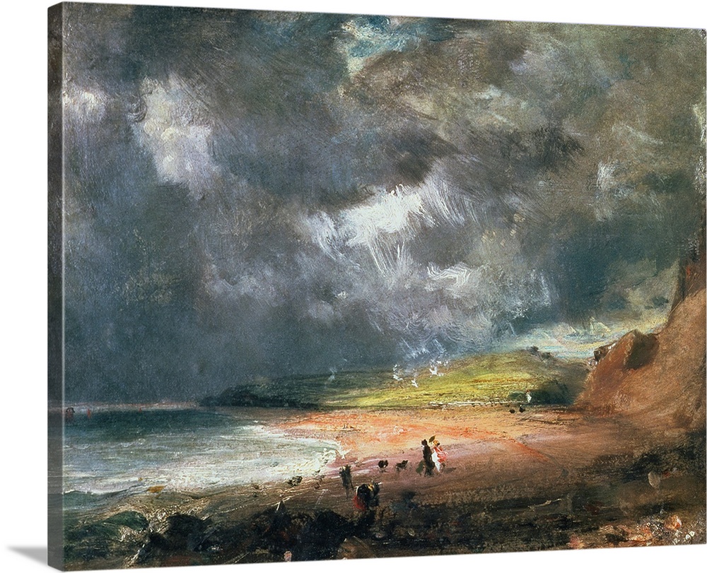 TOP73481 Credit: Weymouth Bay, 1816 (oil on canvas) by John Constable (1776-1837)Victoria