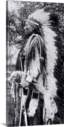 Bosse, Left Hand, White Wolf, Black Kettle, White Antelope, Bull Bear,  Neva: Chiefs of Arapahoe,…' Photographic Print