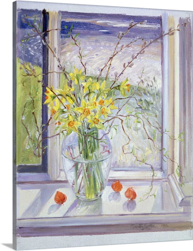 Willow Branches With Narcissus, 1990