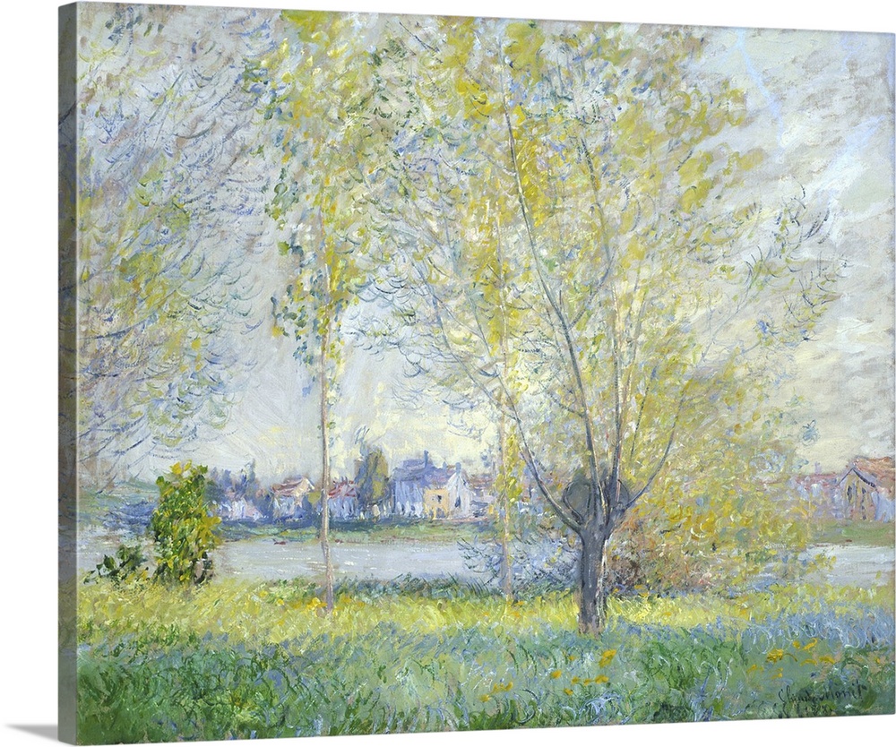 Willows At Vetheuil, 1880