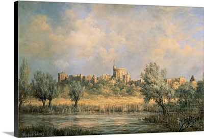 Windsor Castle: from the River Thames