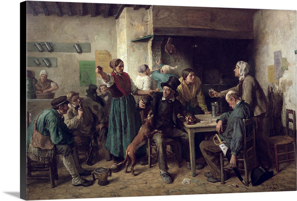 Wine Shop Monday, 1858