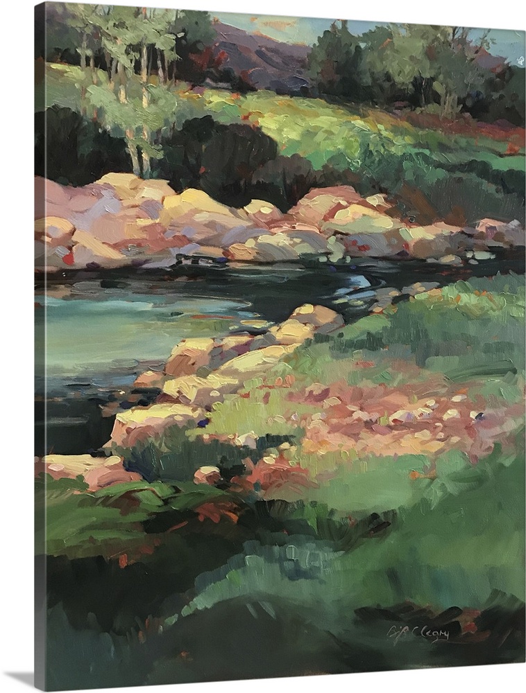 Winter, 1994. (Originally oil on canvas.) (Originally oil on canvas.)