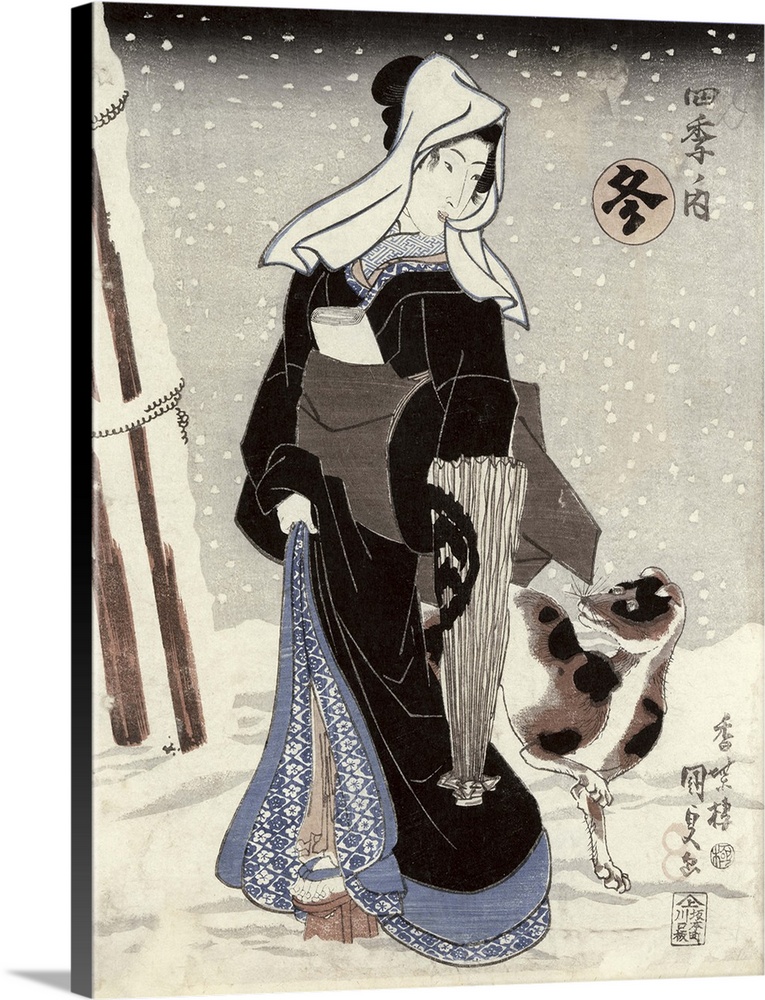 Winter, from the series 'Shiki no uchi' (The Four Seasons)