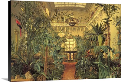 Winter Garden in the Winter Palace, St. Petersburg, 1840