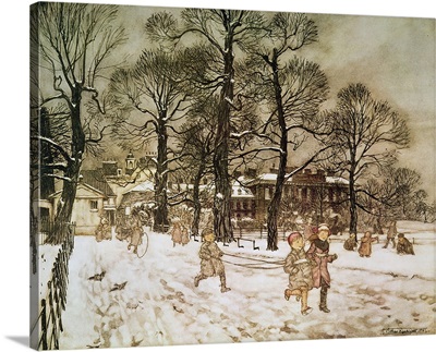 Winter in Kensington Gardens