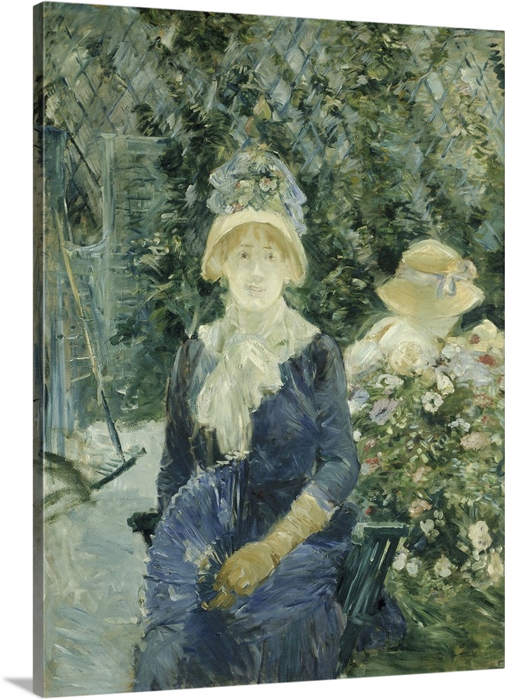 Woman in a Garden, 1882-83, oil on canvas.