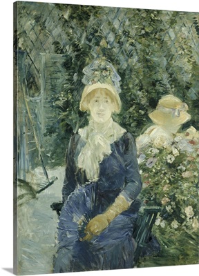 Woman in a Garden, 1882-83